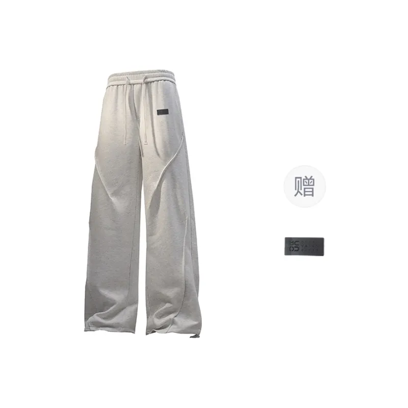 YOSICIL Casual Pants Unisex Burgundy-4
