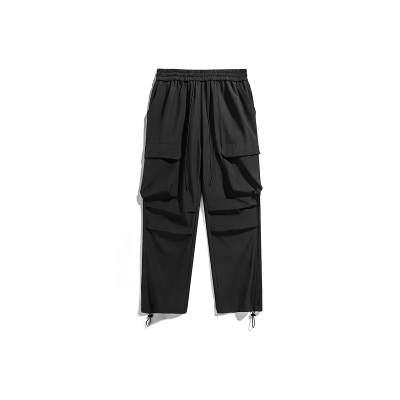 CELUCASN Casual Pants Unisex White-0