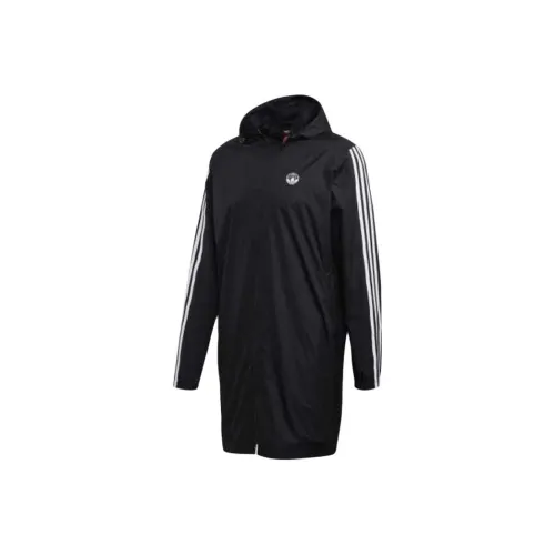 Adidas Originals Oyster Trench Coat Men's Black