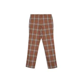 Burberry Check print Tailored Trousers