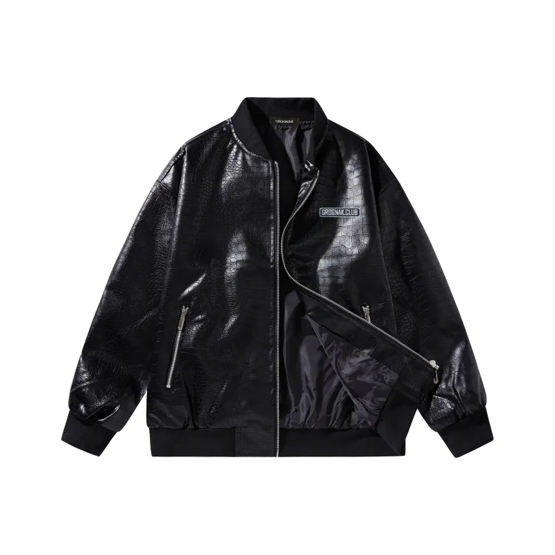 GROGNAK Leather Jackets Unisex-0