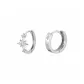 Asymmetrical Hoop Earrings (1 Pair)