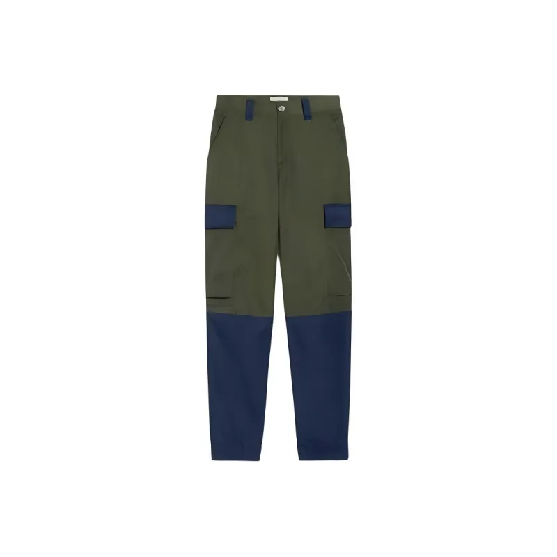 AMIPARIS FW24 Nylon Capsule Collection Cargo Pants Men's Olive Green-0
