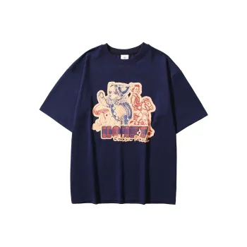 BONAS T Shirt Unisex Sapphire Blue