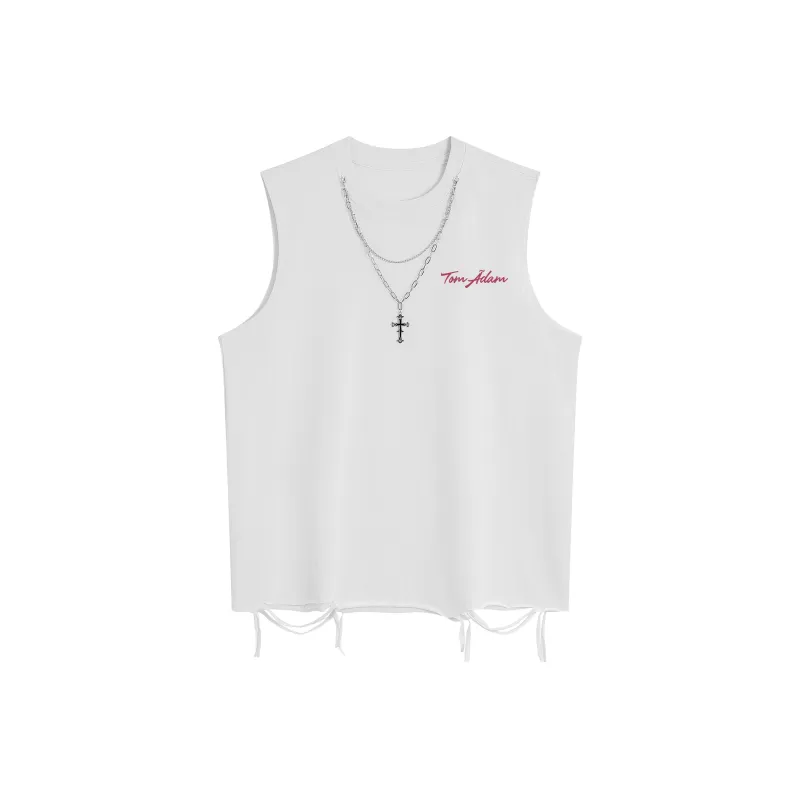 TOM ADAM Tank Tops Unisex-5