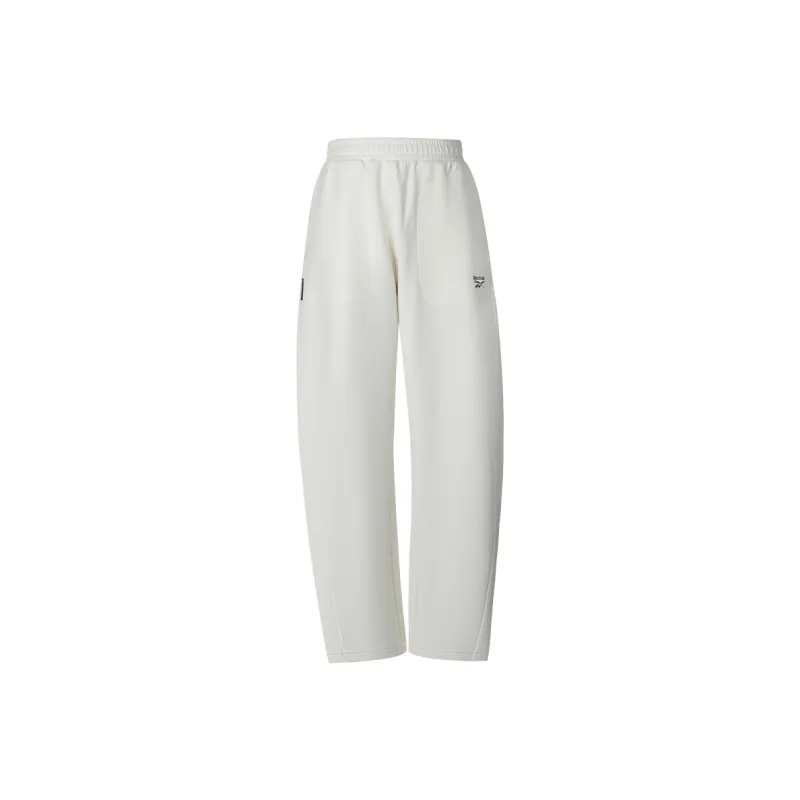 Reebok Knitted Sports Pants Women's Ecru-0