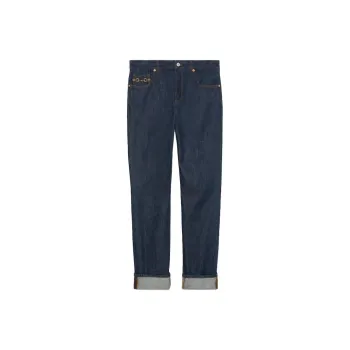 GUCCI Horsebit Denim Jeans
