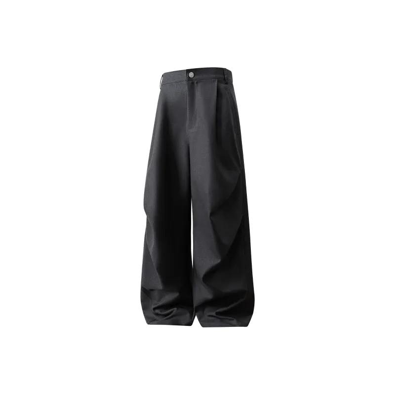 PRESSURE Casual Pants Unisex Black-11
