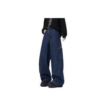 Warrior Huichao Riding The Wind Collection Jeans Unisex