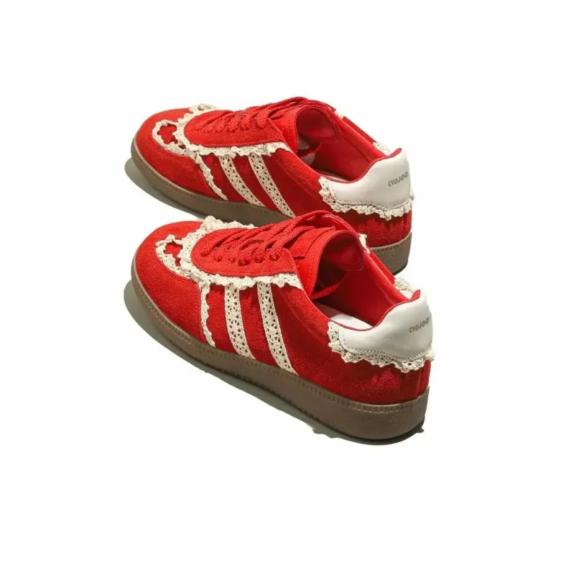 CVOJOO Non slip Lightweight Low Top Skateboard Shoes Women's-4