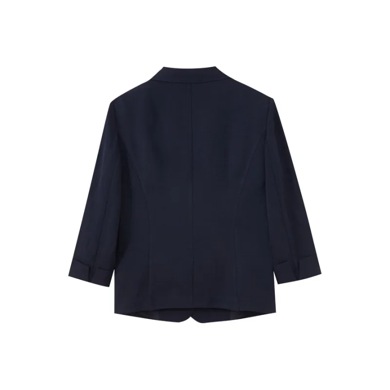 SHUIYUNJIAN Business Suit Women's Navy Blue-1