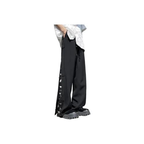 FUTURE MAKER Casual Pants Unisex Black