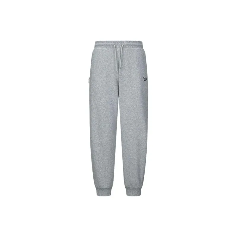 Reebok Knitted Sports Pants Women's Light Heather Gray-0