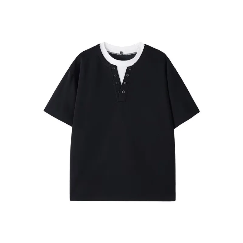 TONYBEAR T Shirts Men Black-0