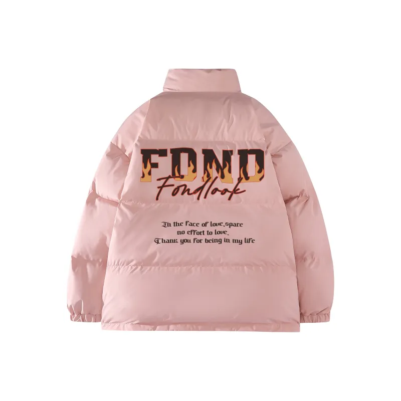 FONDLOOK Puffer Jackets Unisex-16