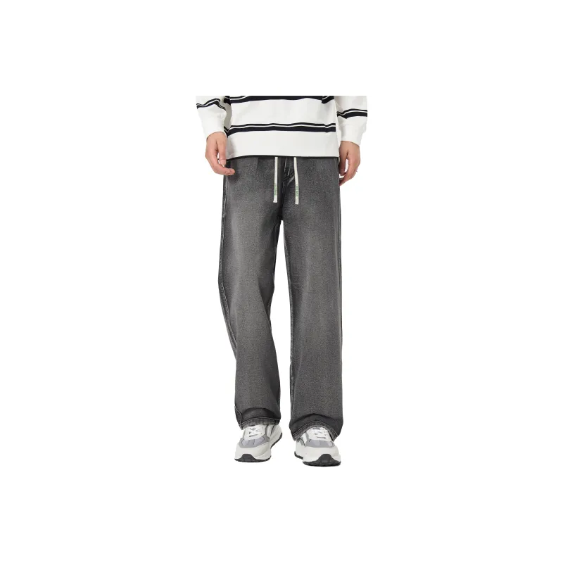 SESAME STREET Jeans Unisex Black Gray-0
