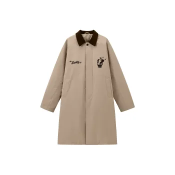 *EVAE+MOB Trench Coat Unisex Khaki
