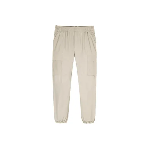 CHAOJIANTA Casual Pants Men's Earth Plain Gray