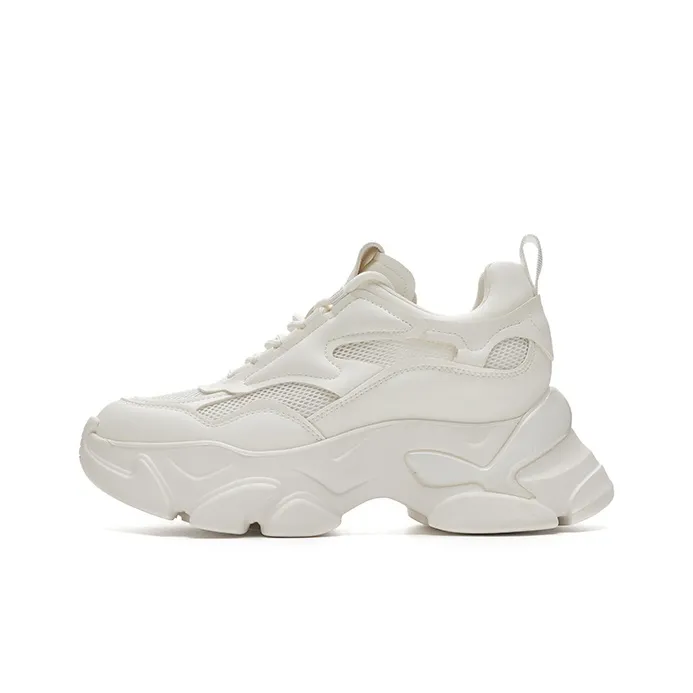 HR Low Top Chunky Sneakers Women's White-0