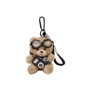 Narandu Plush Bag Accessory Unisex Brown/White