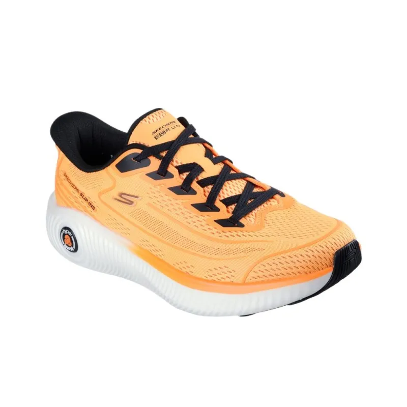 Skechers GO RUN Anywhere Low Top Casual Shoes Men's Orange-3