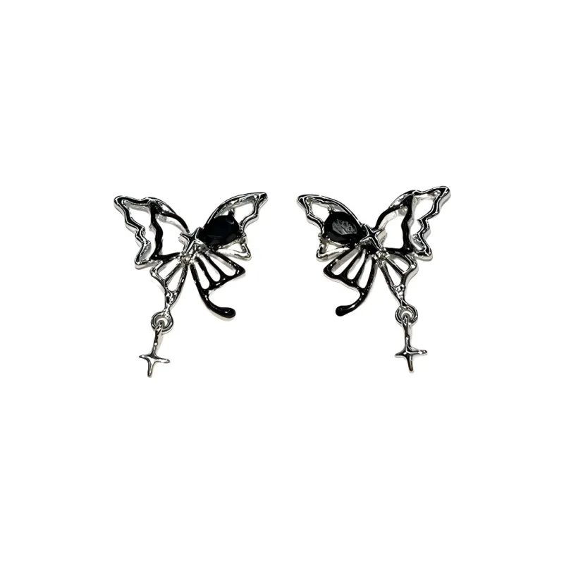 Universe Search S925 Silver Stud Earrings Women's-0