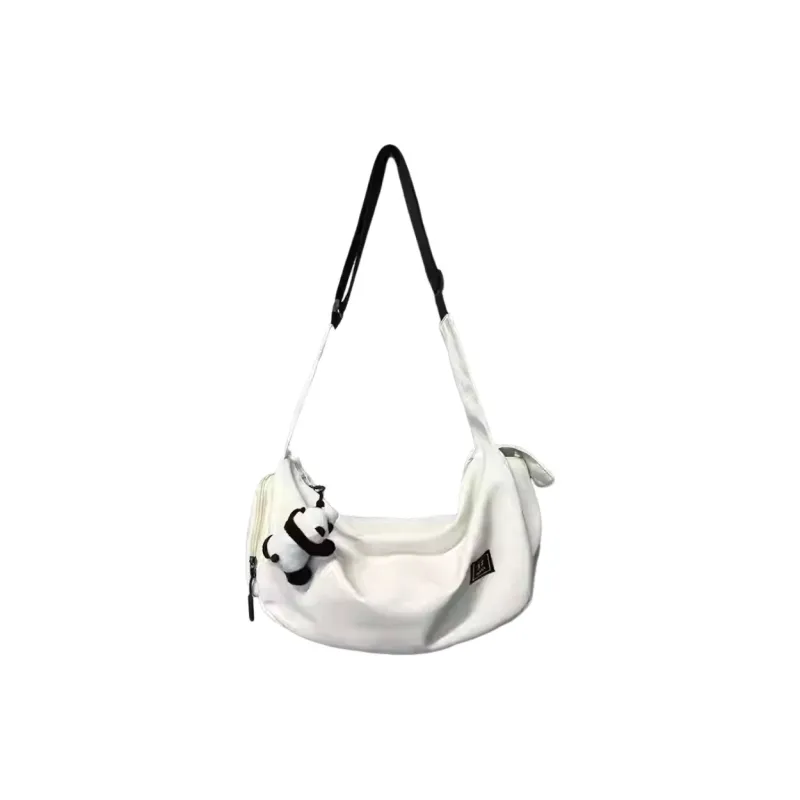 Tonlion Nylon Shoulder Bag Unisex Multicolor-11