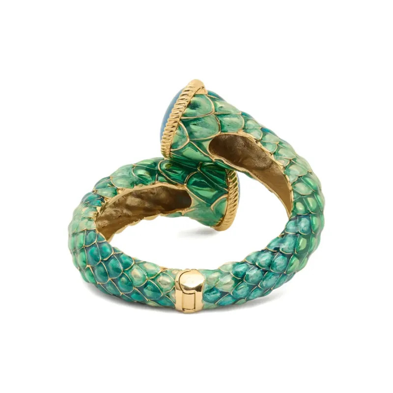 Roberto Cavalli Scaled Cuff Bracelet-1
