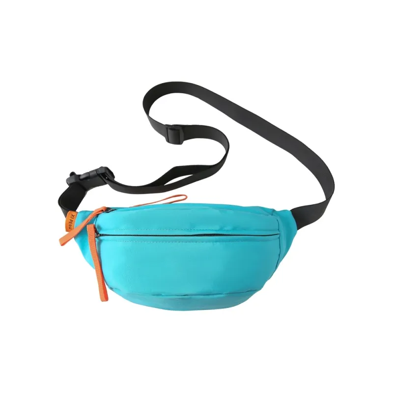 Yalu Nylon Sling Bag Unisex Ecru/Black/Orange Red/Khaki/Peacock Blue-18