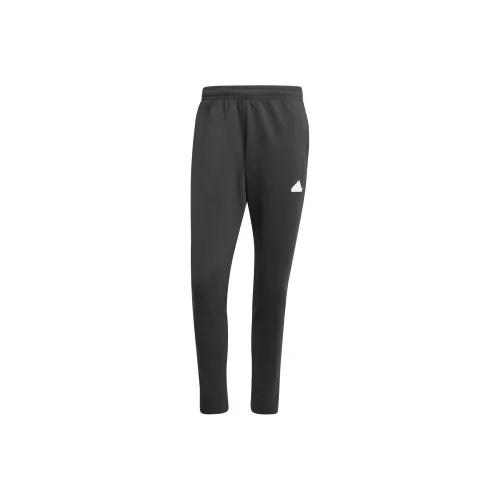 Adidas Future Icons SS24 Jogging Adidas Future Icons Doubleknit Knitted Sports Pants Men's Black