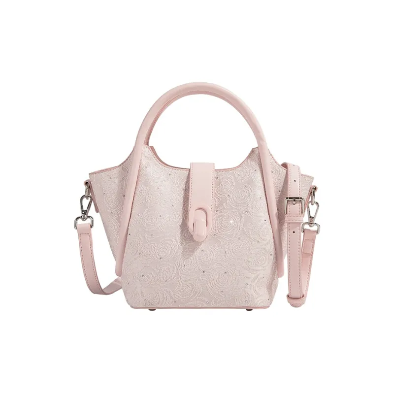 TAMATHA Polyurethane Synthetic Leather Fashion Soft Style Bucket Bag Crossbody Handbag Regular Women's Multicolor-6