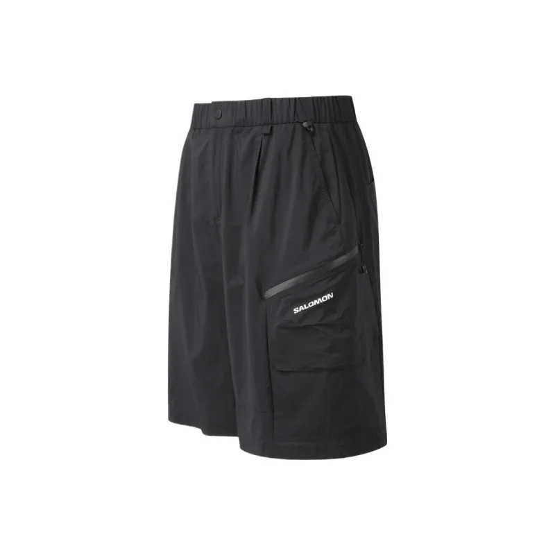 SALOMON Soft Peak Casual Shorts Unisex Black-2