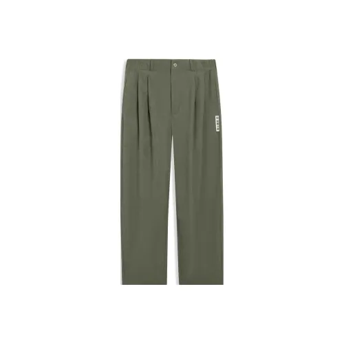LiNing Casual Pants Men's Army Canvas Green