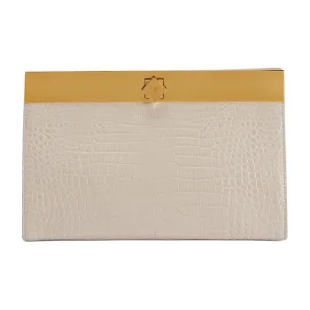 Giuseppe Zanotti Tanaya Crocodile effect Clutch Bag