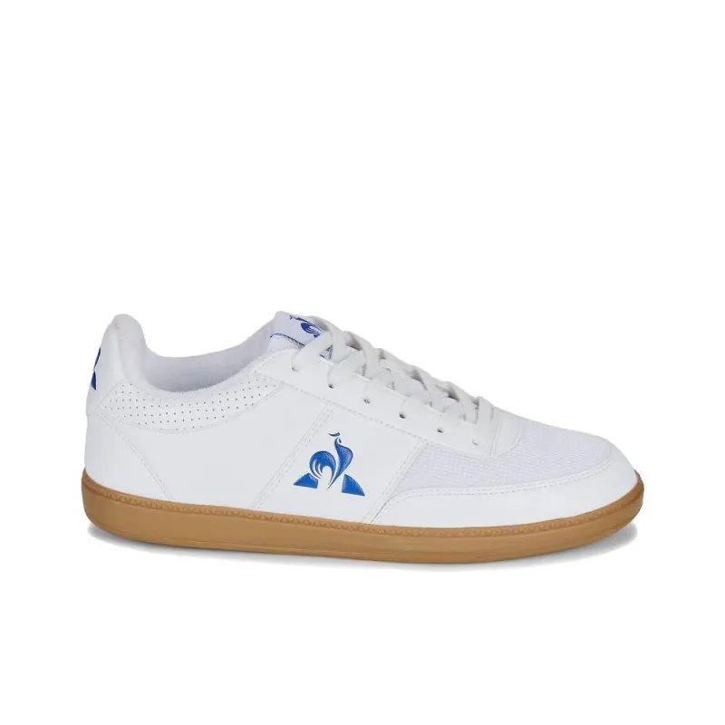 Le Coq Sportif Support Abrasion Resistant Slip Resistant Low Top Skateboard Shoes Men's White-1