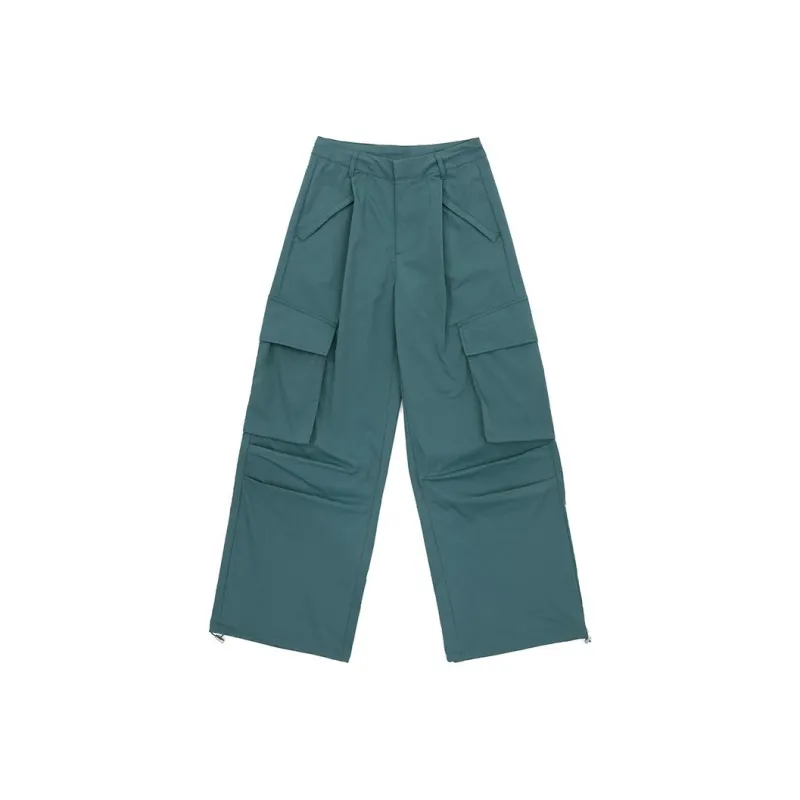 Crying Center Casual Pants Unisex Pine Lime Green-0