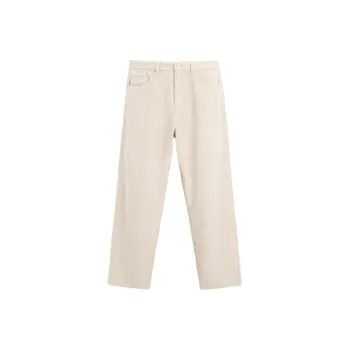 ZARA Casual Pants Men's Light Beige Yellow
