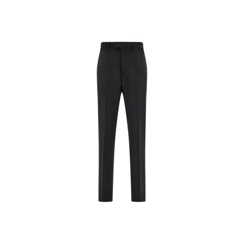 Ferragamo Mid rise Straight leg Trousers-0