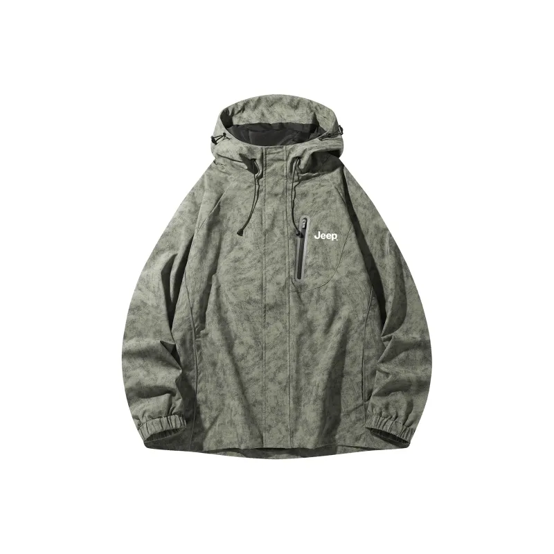 Jeep Trench Coats Unisex-21