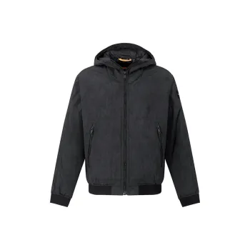 HUGO BOSS FW24 Puffer Jacket Men's Black Gray