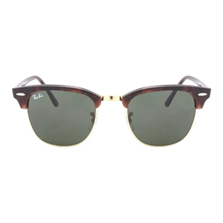 RayBan Subject To Official Website Irregular Shape Sunglasses Unisex Brown-0