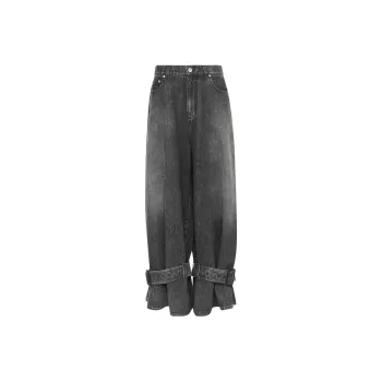 JW Anderson Buckled Cuff Jeans