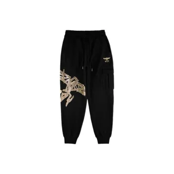 Boy London Casual Pants Unisex Black