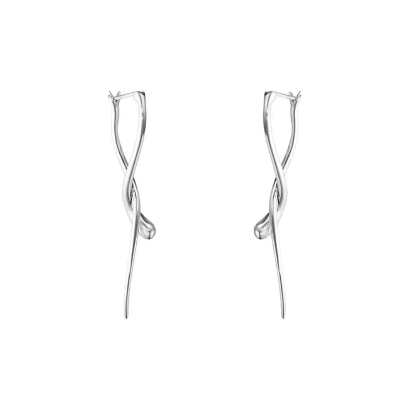 GEORG JENSEN 925 Sterling Silver Earrings Women's Silver-0