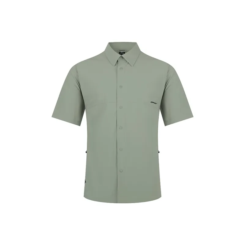 ONE WAY Shirt Men's Khaki Green/Super Black-0