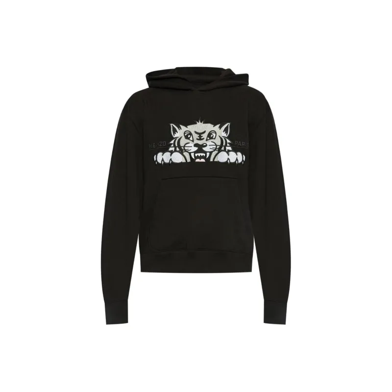 KENZO Happy Tiger Long Sleeved Hoodie-0