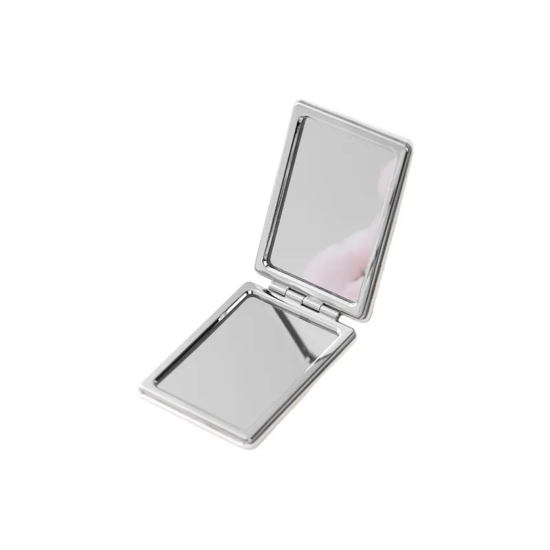 Gentle Welcome Mini Portable Pocket Mirror With PU Leather Upper Handheld Magnetic Double Sided Foldable Mirror-2
