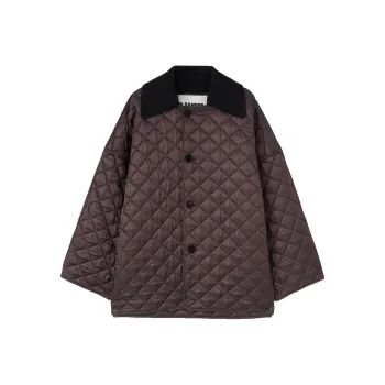 JIL SANDER Quilted Maxi Jacket