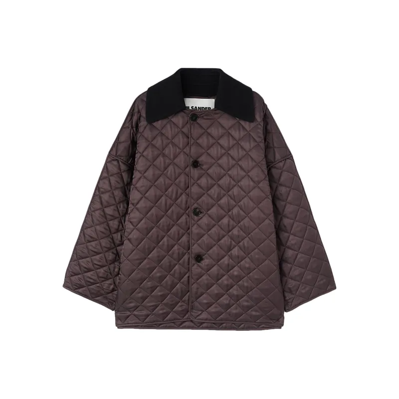 JIL SANDER Quilted Maxi Jacket-0