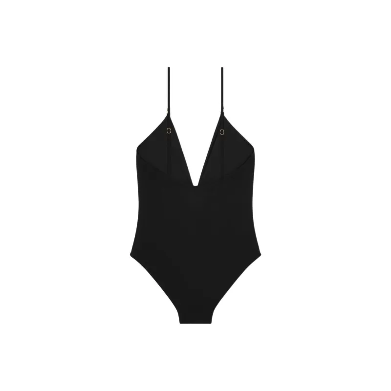 CELINE One piece Swimsuit Women's Black-1